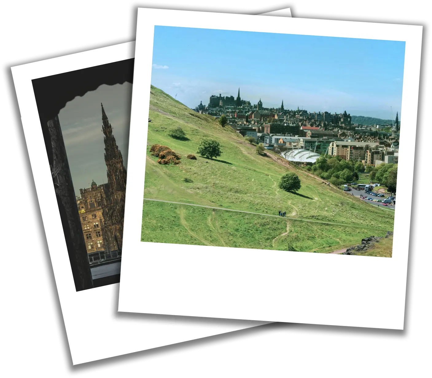 Urban and the outdoors adventure polaroids